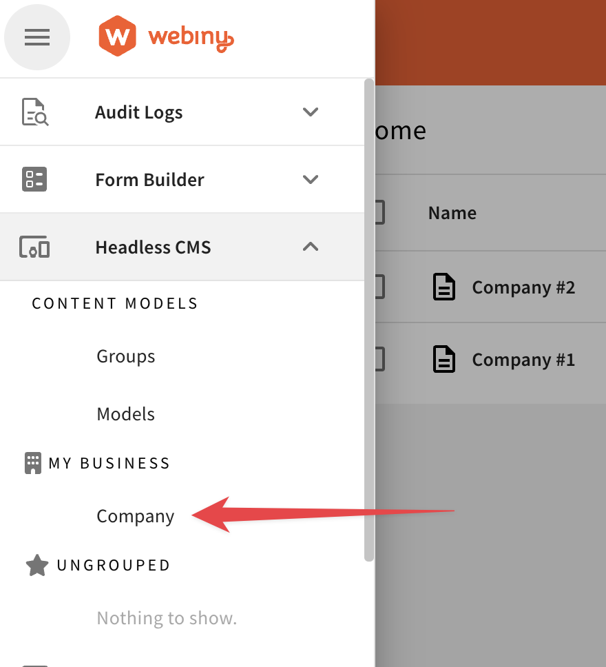 Content Model and Group via Plugin